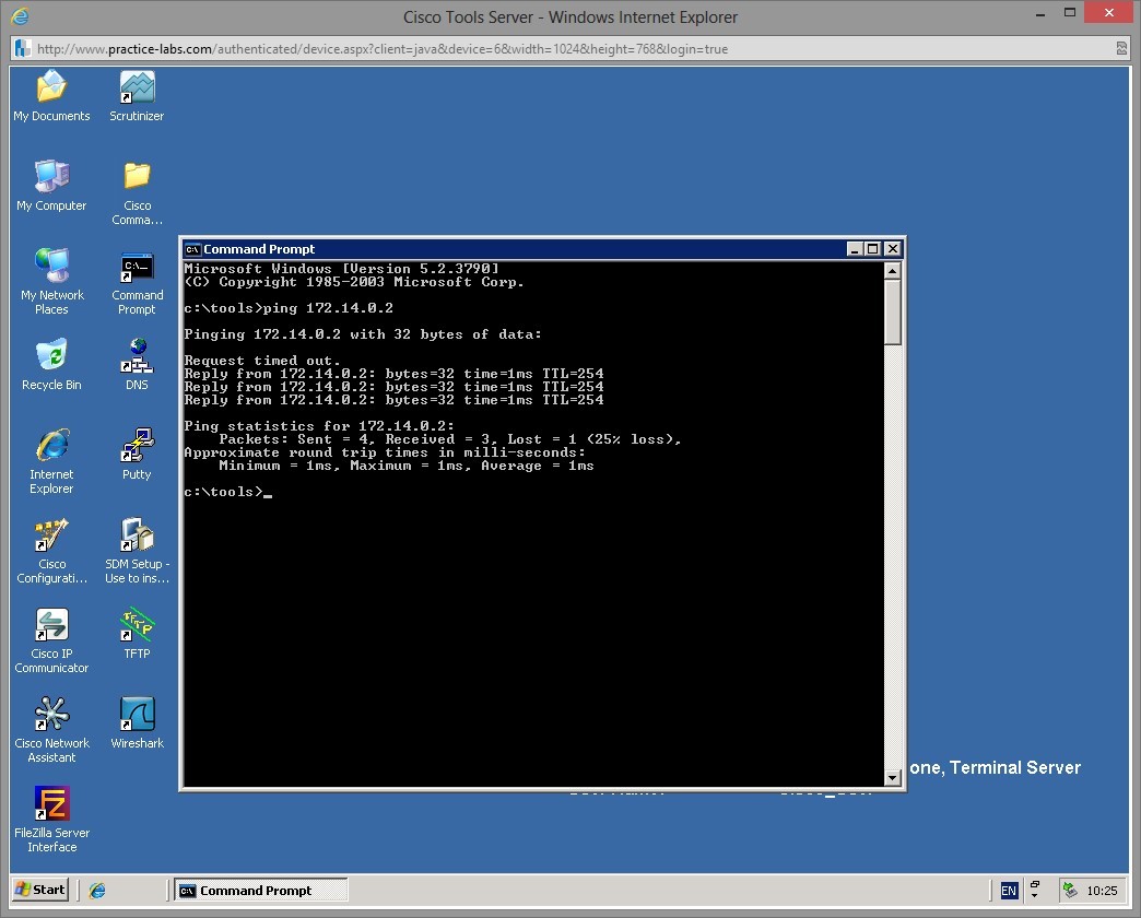 Figure 1.1 Configuring NAT